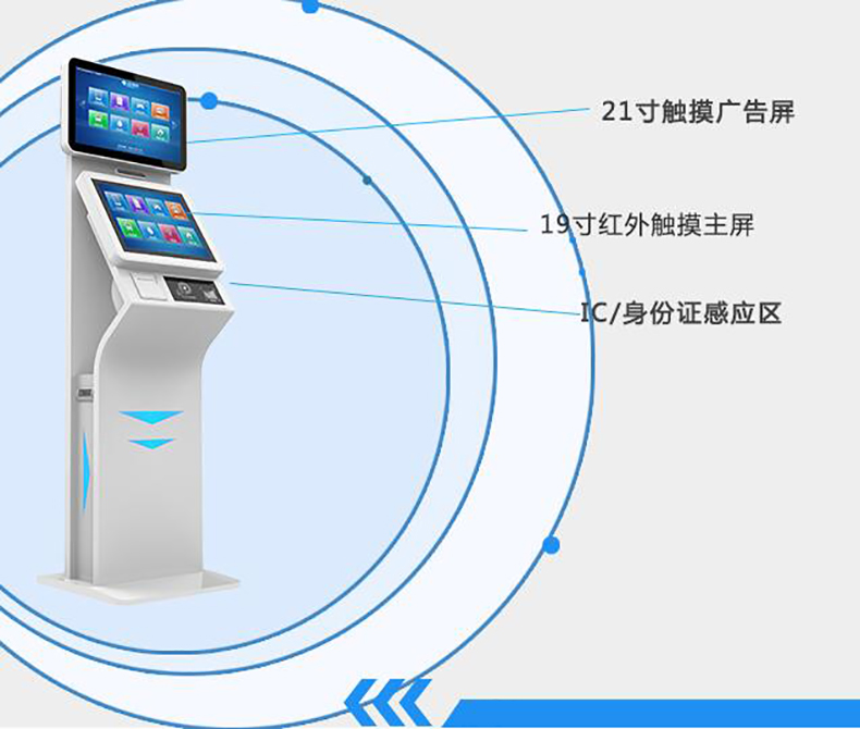 機(jī)關(guān)政務(wù)寫字樓電信移動大廳博奧智能雙屏自助訪客一體機(jī)來訪人員登記管理系統(tǒng)